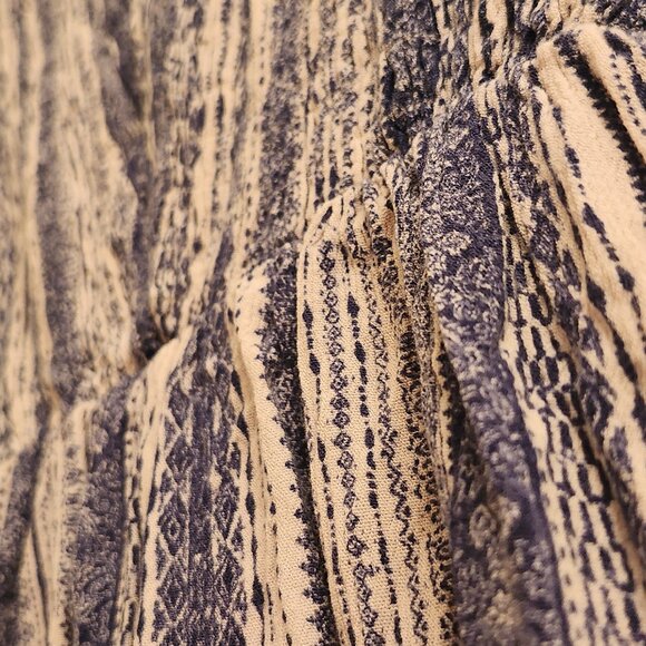 Altar'd State Blue Striped Mini Dress XS - Picture 2 of 2